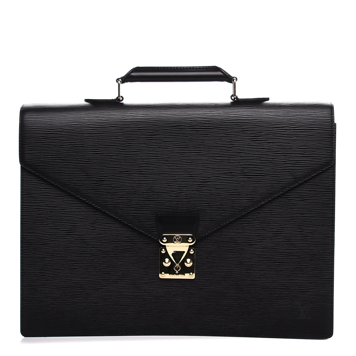 Louis Vuitton Epi Serviette Conseiller Briefcase Black 1 of 7