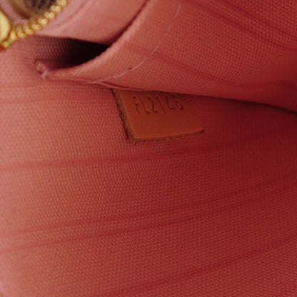 Louis Vuitton Damier Azur Neverfull MM GM Pochette Rose Ballerine 7 of 7