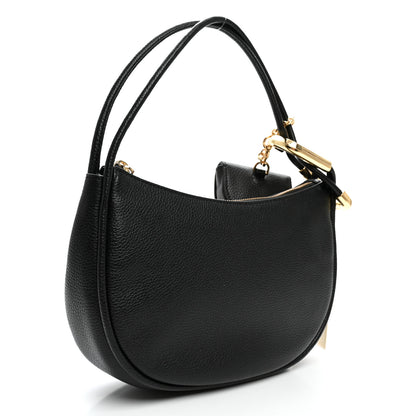 Marc Jacobs Grained Calfskin Dual Crescent Bag Black 3 of 10