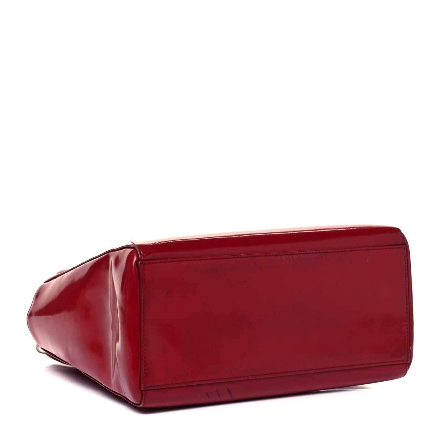 Patent Medium Lady Dior Red