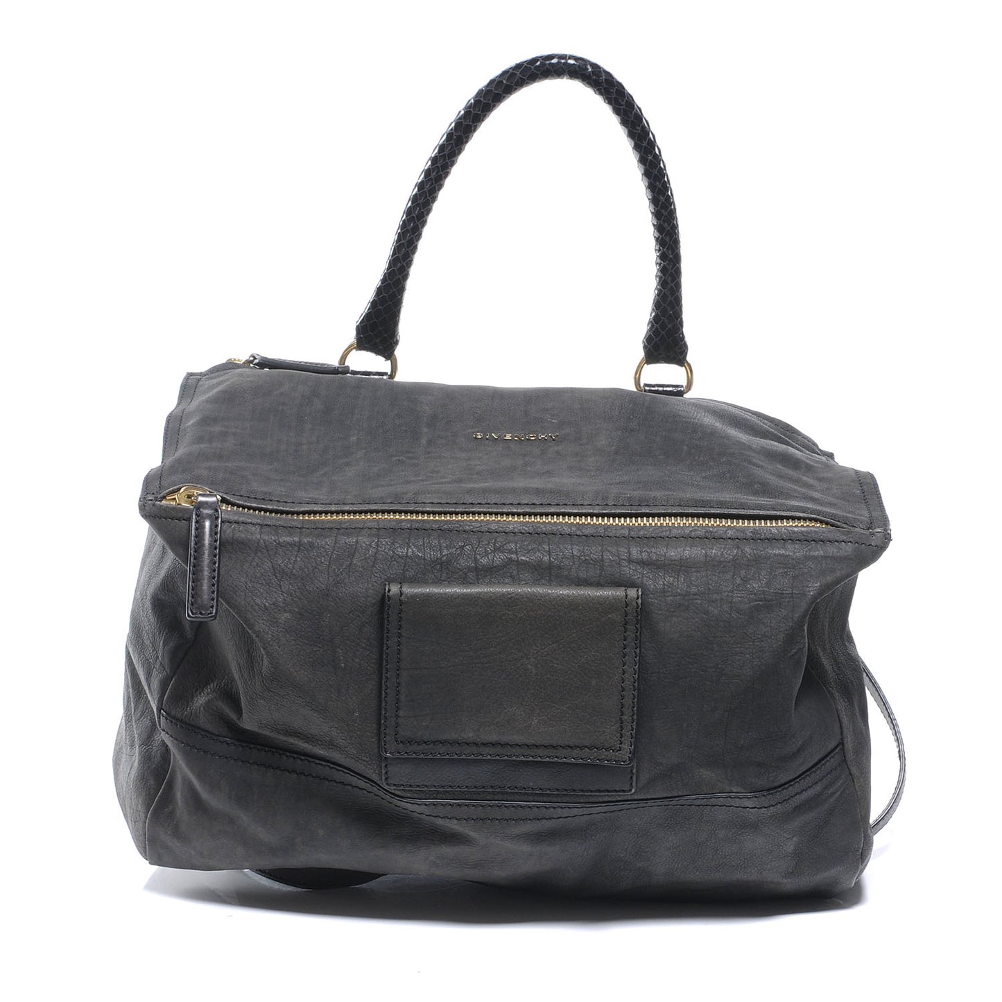 Calfskin Python Large Pandora Grey