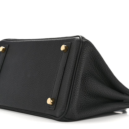 Hermes Togo Birkin 25 Black 10 of 16