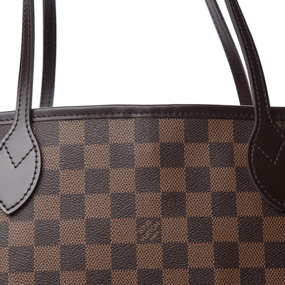 Louis Vuitton Damier Ebene Neo Neverfull MM Rose Ballerine 12 of 12