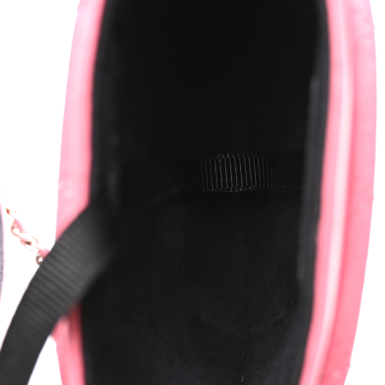 Chanel Lambskin Quilted Chain Around Phone Holder Pink 4 of 9