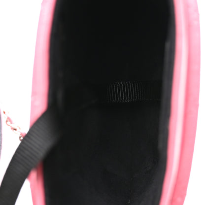Chanel Lambskin Quilted Chain Around Phone Holder Pink 4 of 9