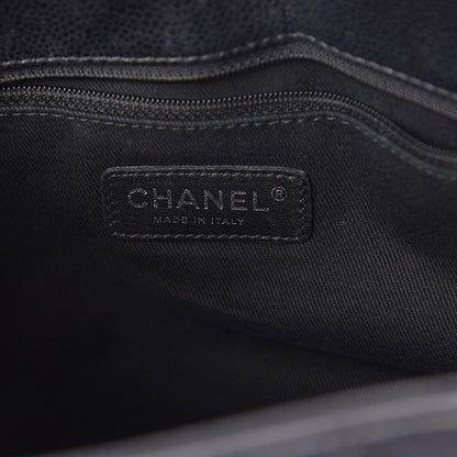 Chanel Caviar Quilted Timeless CC Soft Tote Black 6 of 17