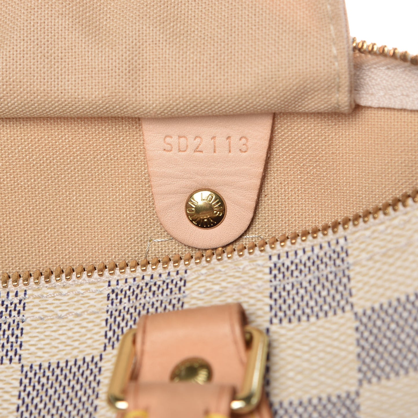Damier Azur Speedy Bandouliere 30