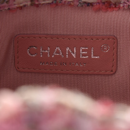 Chanel Tweed Calfskin Quilted Gabrielle Backpack Pink 6 of 10