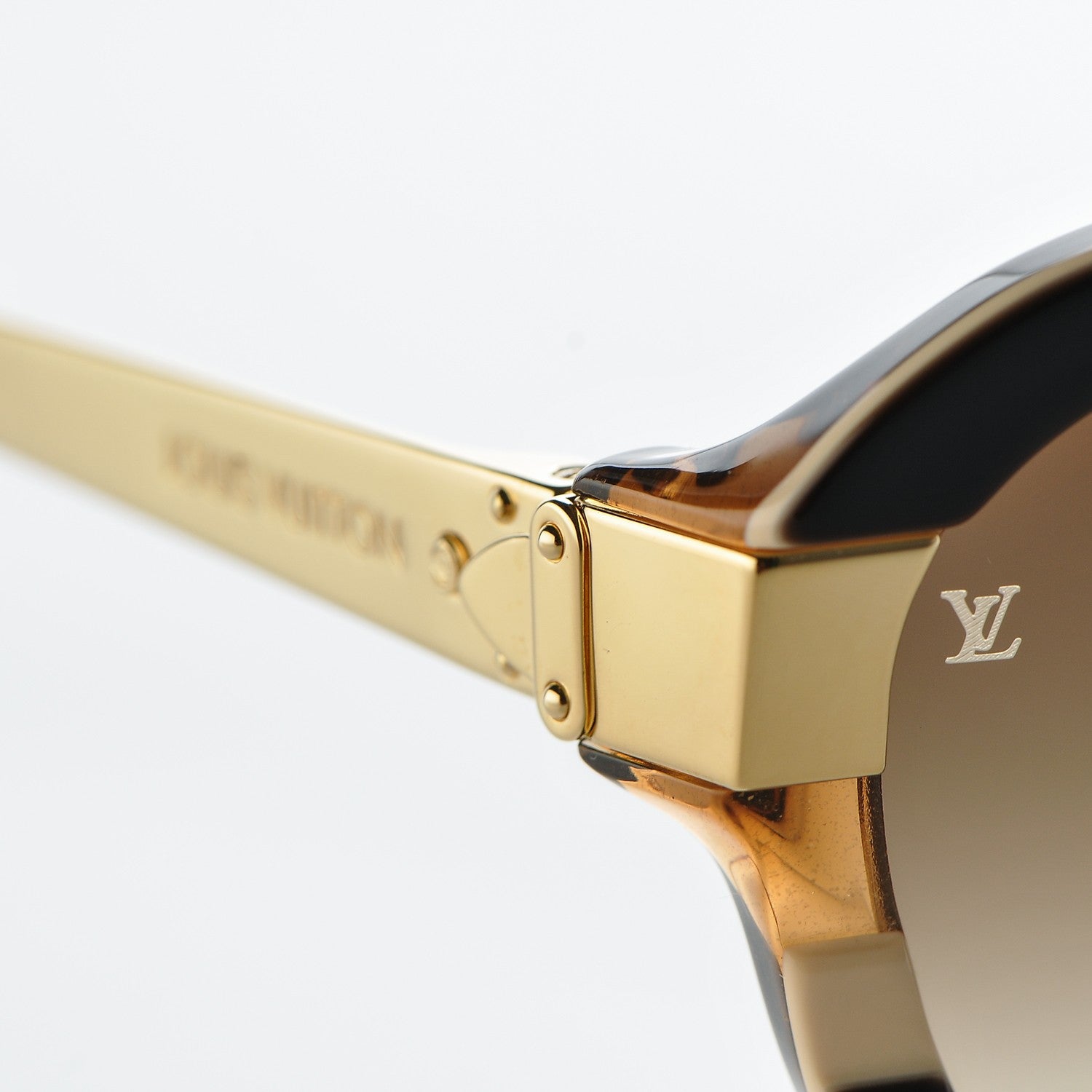 Louis Vuitton Petit Soupcon Cat Eye Sunglasses Z0487W Brown 5 of 9