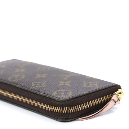 Louis Vuitton Monogram Clemence Wallet Rose Ballerine 13 of 13