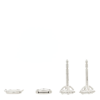 Tiffany Platinum Diamond .84ctw Soleste Earrings 3 of 4