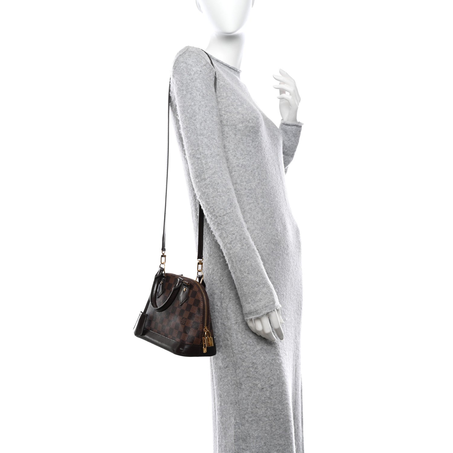 Louis Vuitton Damier Ebene Alma BB 2 of 15