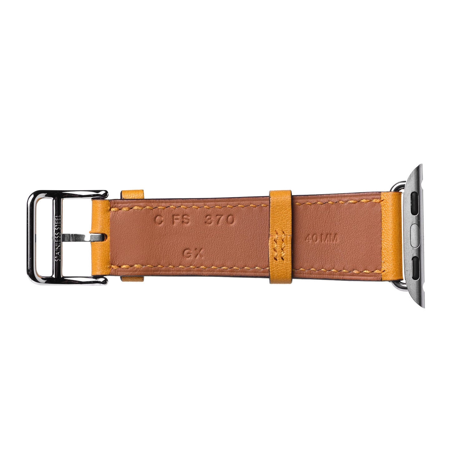 Swift 40mm Apple Watch Double Tour Band Ambre Capucine Rose Azalee