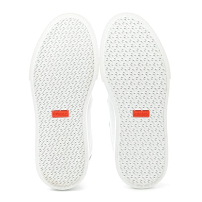 Hermes Calfskin Day Sneakers 37.5 White 5 of 8