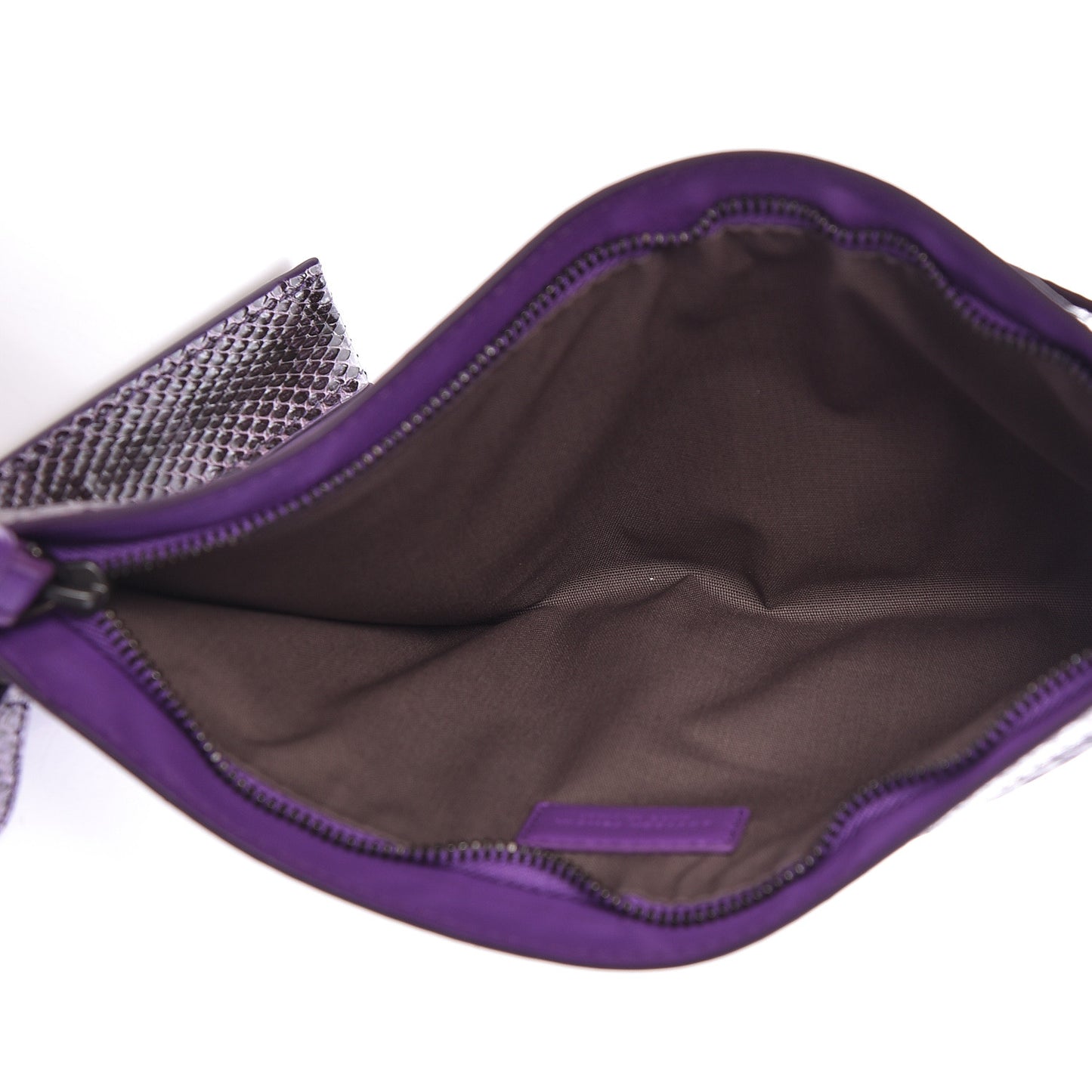 Nappa Intrecciato Ayers Pouch Violet