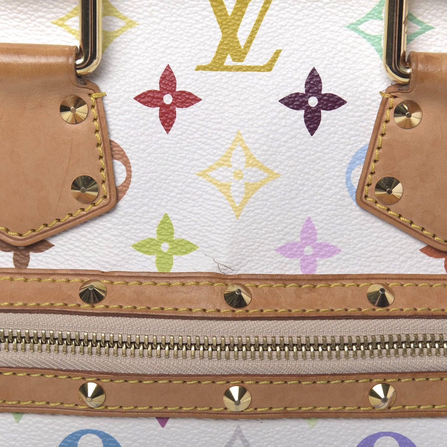 Monogram Multicolor Alma White