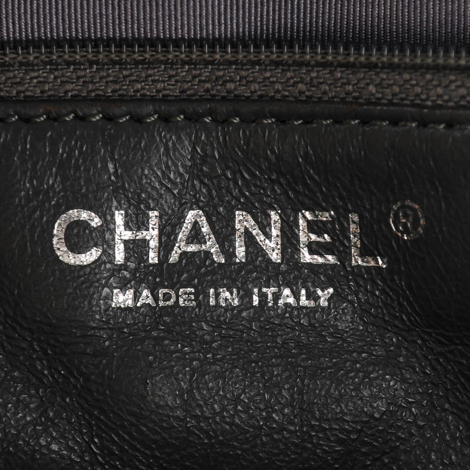 Chanel Aged Calfskin Quilted Large Reissue Camera Case Grey 6 of 7