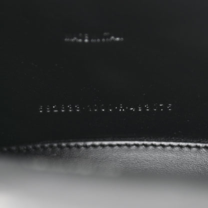 Balenciaga Shiny Box Calfskin Strass Hourglass Top Handle Bag XS Black 8 of 11