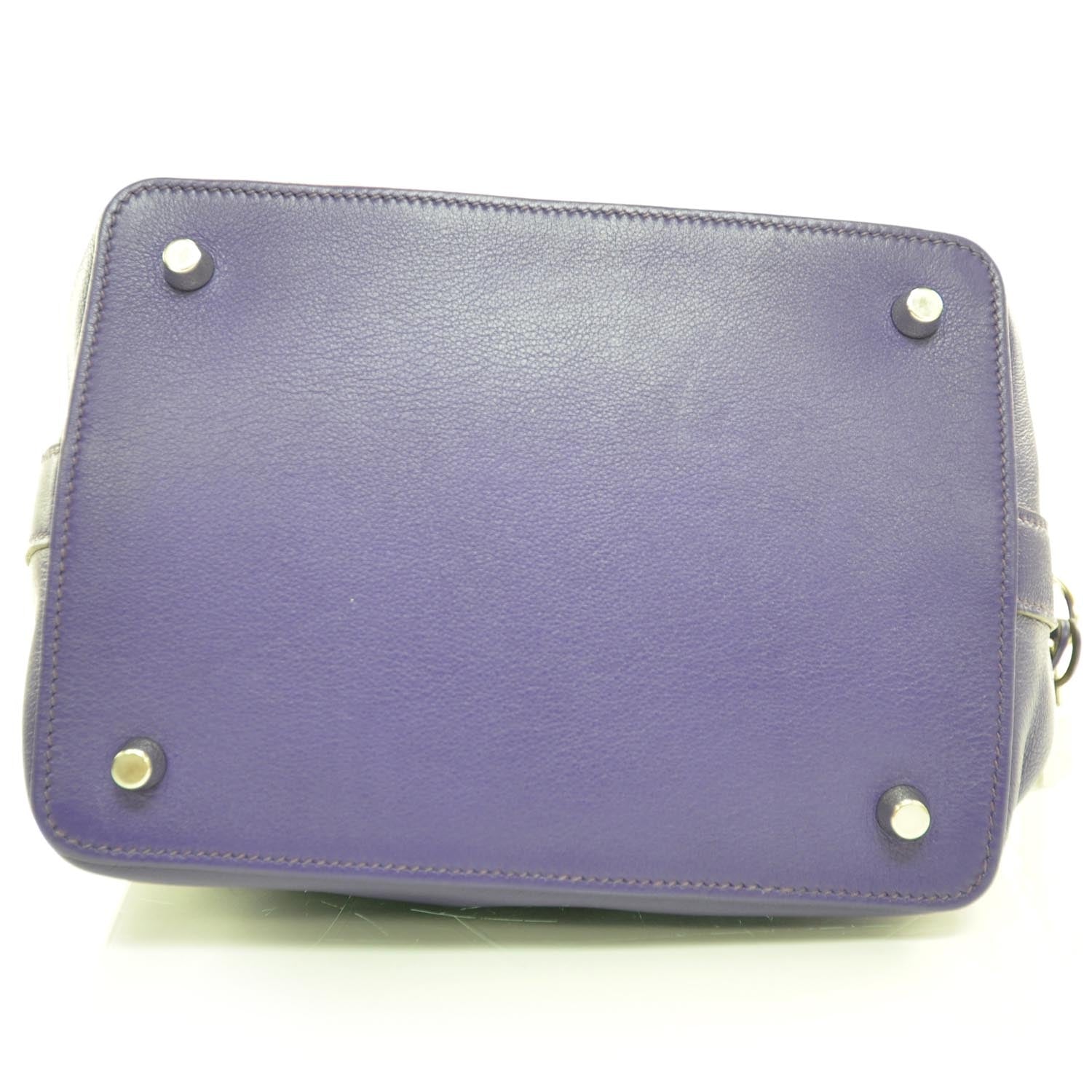 Hermes Veau Swift Toolbox 20 Iris Purple 5 of 12