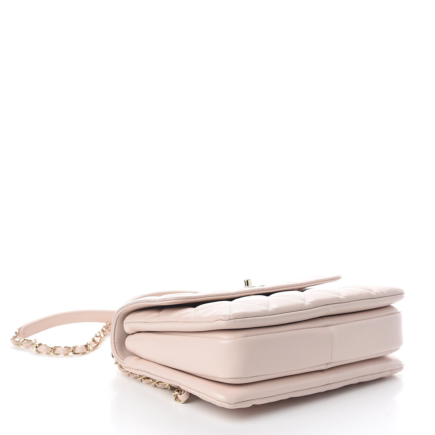 Chanel Lambskin Quilted Small Trendy CC Flap Dual Handle Bag Light Pink 4 of 9