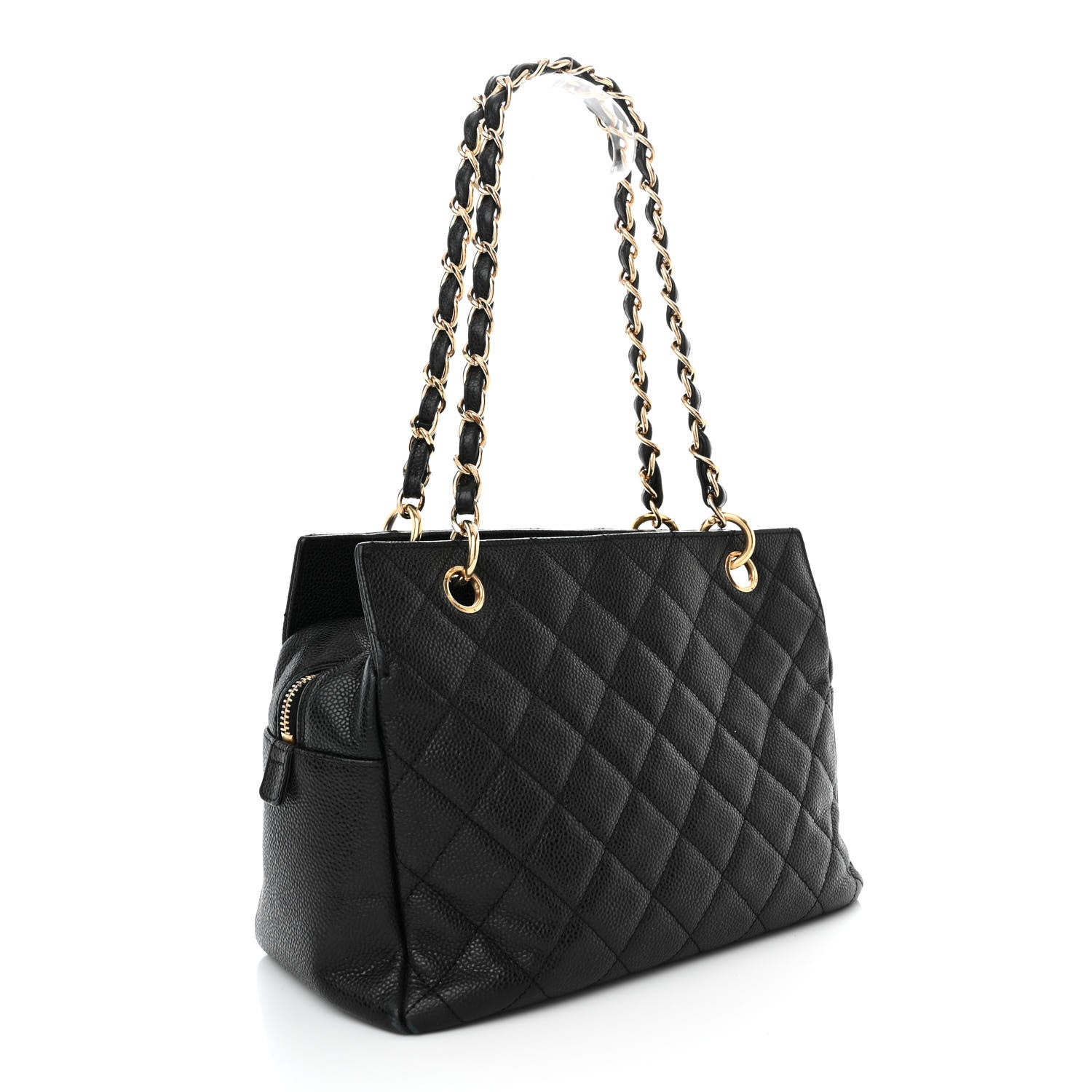Chanel Caviar Quilted Petit Timeless Tote PTT Black 3 of 14