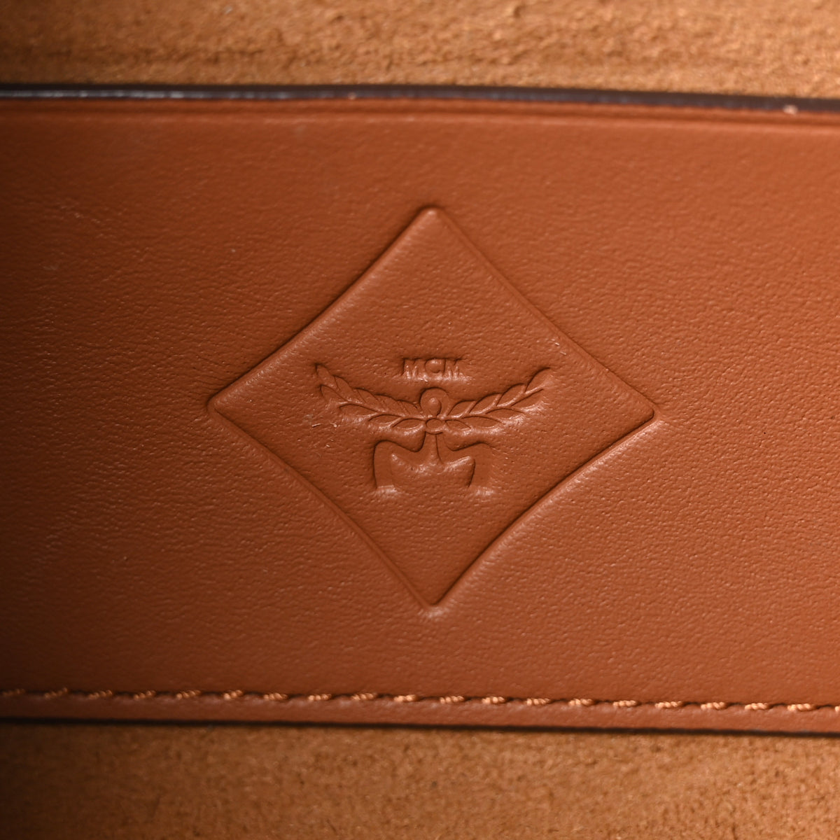Lauretos Nappa Mini Ella Boston Bag Cognac