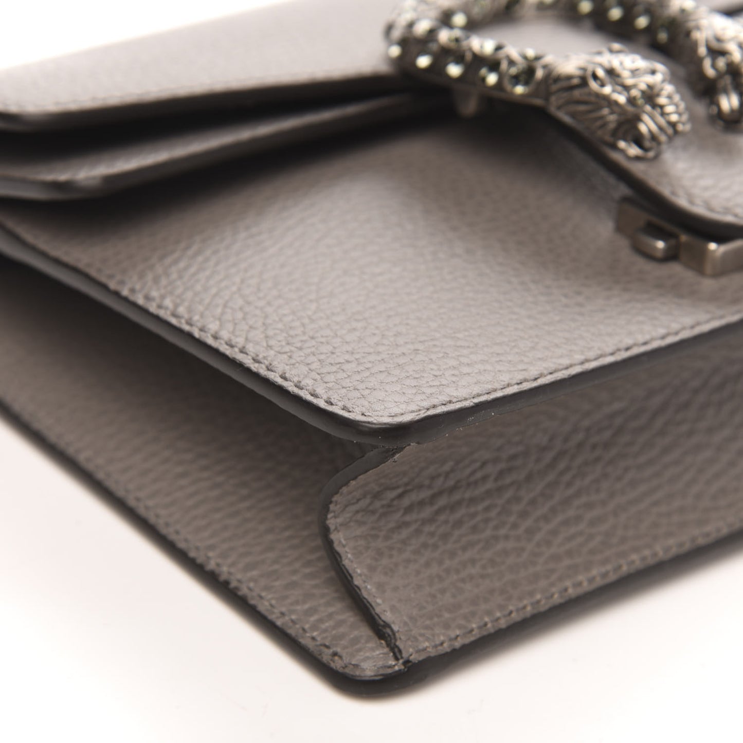 Calfskin Mini Dionysus Shoulder Bag Dusty Grey