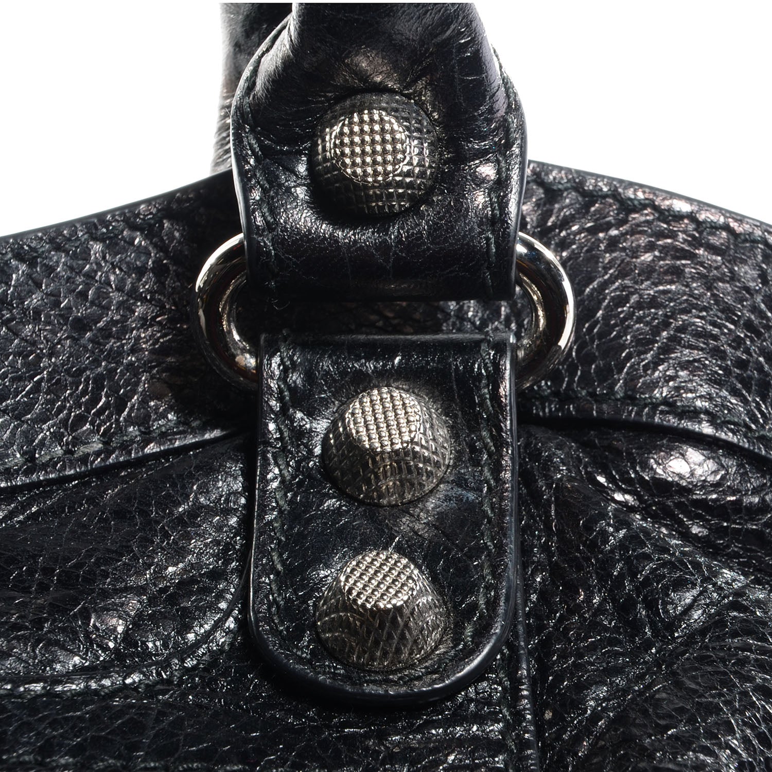 Balenciaga Agneau Giant 12 Silver Hardware Town Black 8 of 10