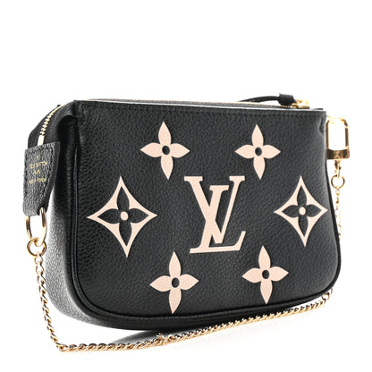 Louis Vuitton Empreinte Monogram Giant Mini Pochette Accessories Black 3 of 7