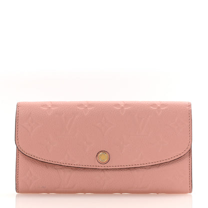 Louis Vuitton Empreinte Emilie Wallet Rose Poudre 1 of 11