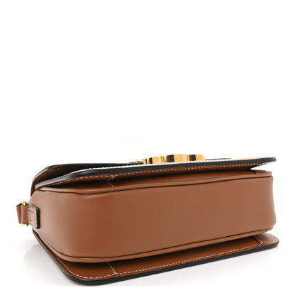 Celine Calfskin Triomphe Canvas Teen Triomphe Bag Tan 4 of 12