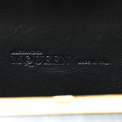 Alexander McQueen PVC Marble Skull Box Clutch Black Multicolor 6 of 10
