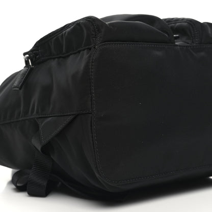 Prada Tessuto Nylon Saffiano Vela Backpack Black 8 of 9
