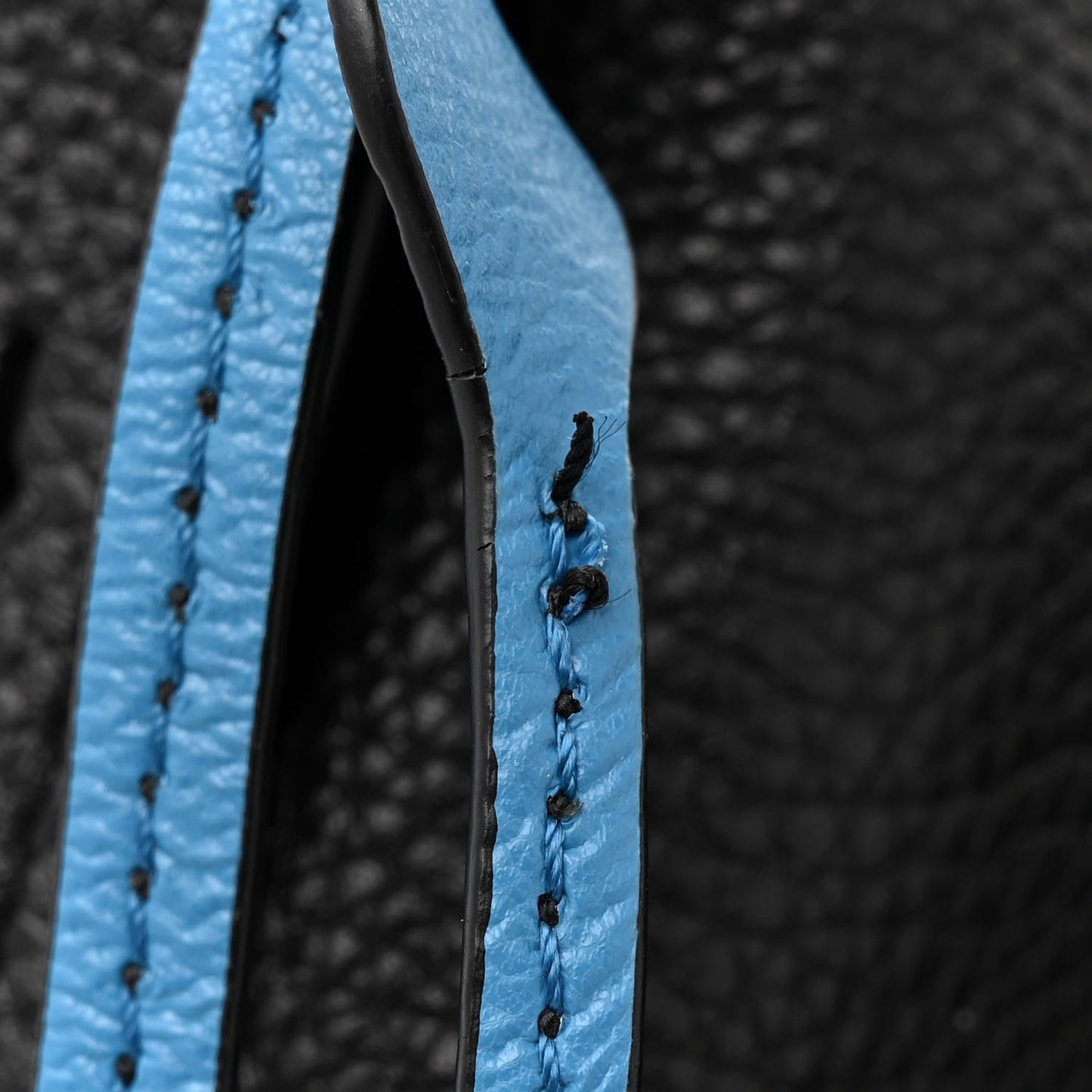 Grained Calfskin The Director Tote Black