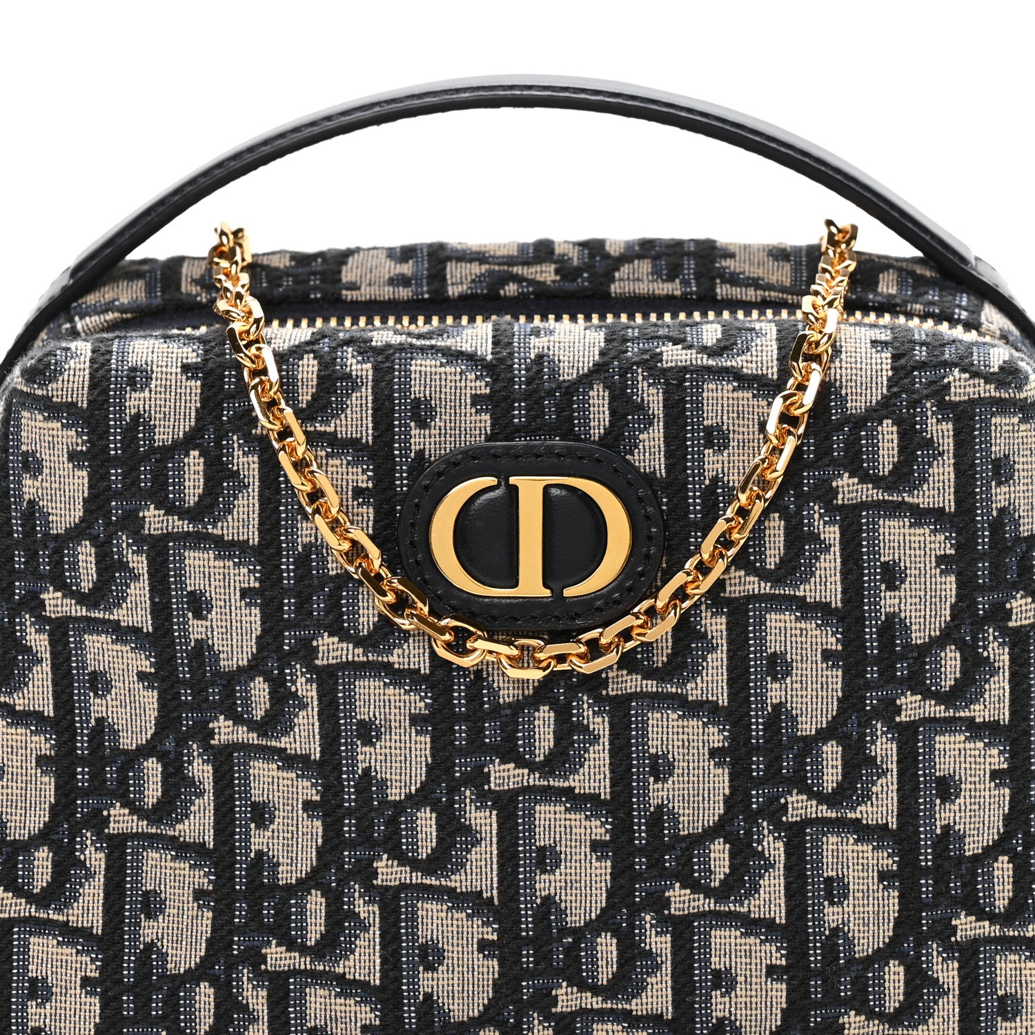 Christian Dior Oblique 30 Montaigne D-Cosy Pouch Blue 1868903