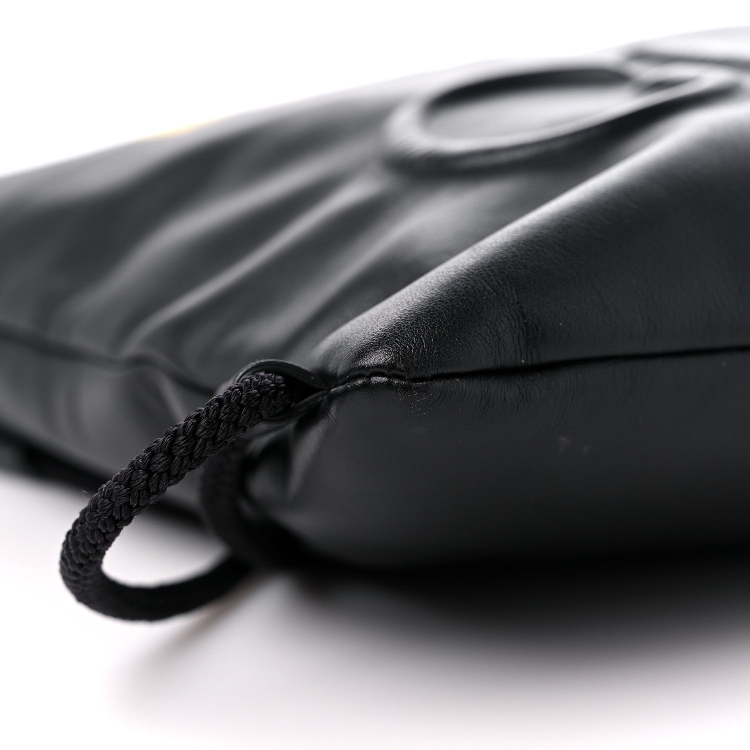 Gucci Calfskin Small GucciGhost Drawstring Backpack Black 9 of 11