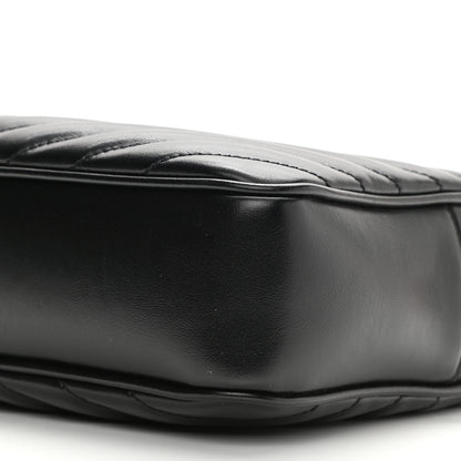 Saint Laurent Calfskin Matelasse Monogram Lou Camera Bag Black 10 of 10