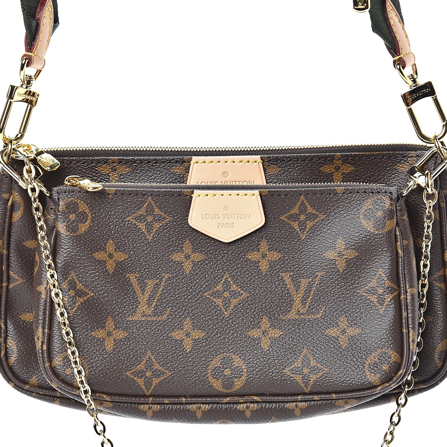 Monogram Multi Pochette Accessories Kaki