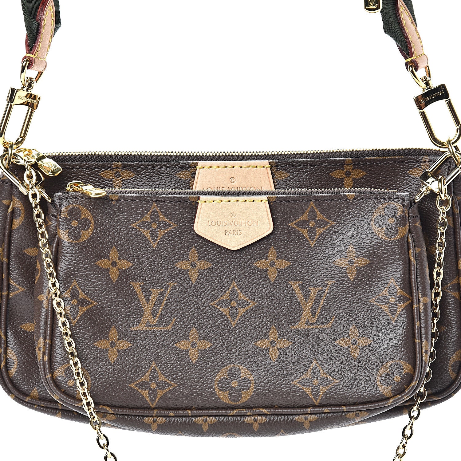 Louis Vuitton Monogram Multi Pochette Accessories Kaki 10 of 12