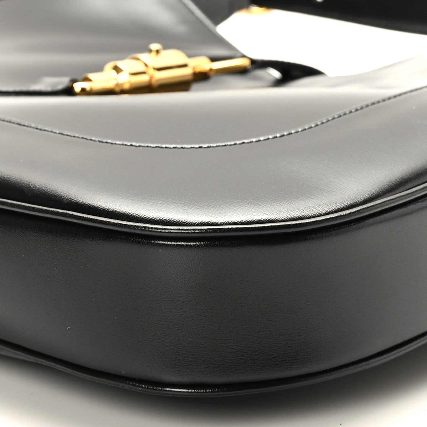 Boarded Dyana Lux Calfskin Medium Jackie 1961 Hobo Black