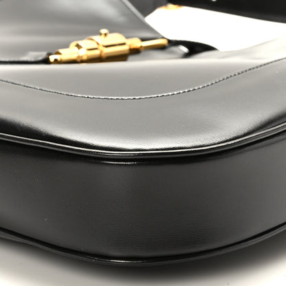Gucci Boarded Dyana Lux Calfskin Medium Jackie 1961 Hobo Black 9 of 9