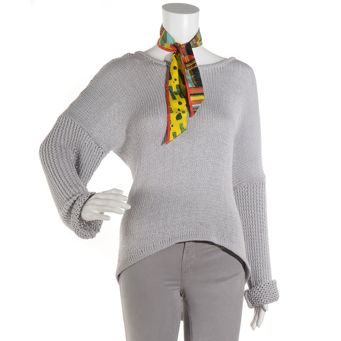 Silk Pelages et Camouflage Twilly Rouge Vert Jaune