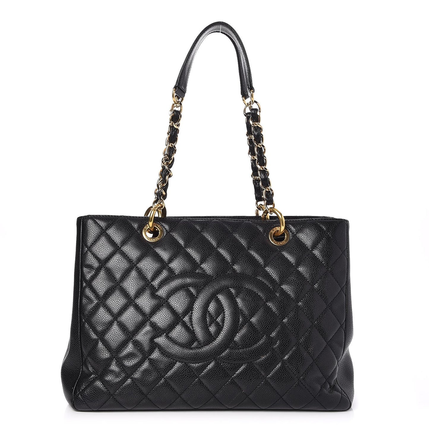 Caviar Grand Shopping Tote GST Black