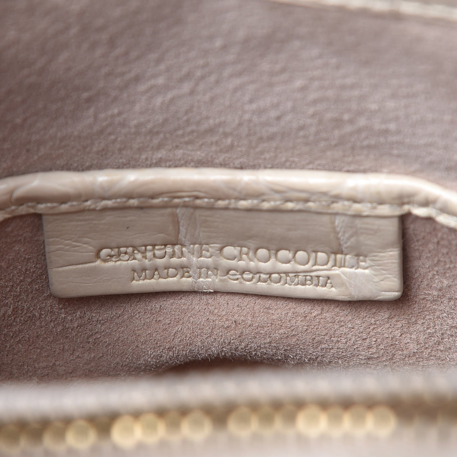 Nancy Gonzalez Crocodile Chain Flap Shoulder Bag White 6 of 16