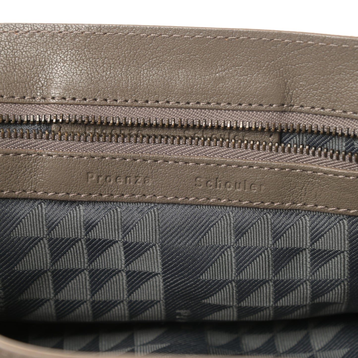Lambskin Tiny PS1 Satchel Smoke