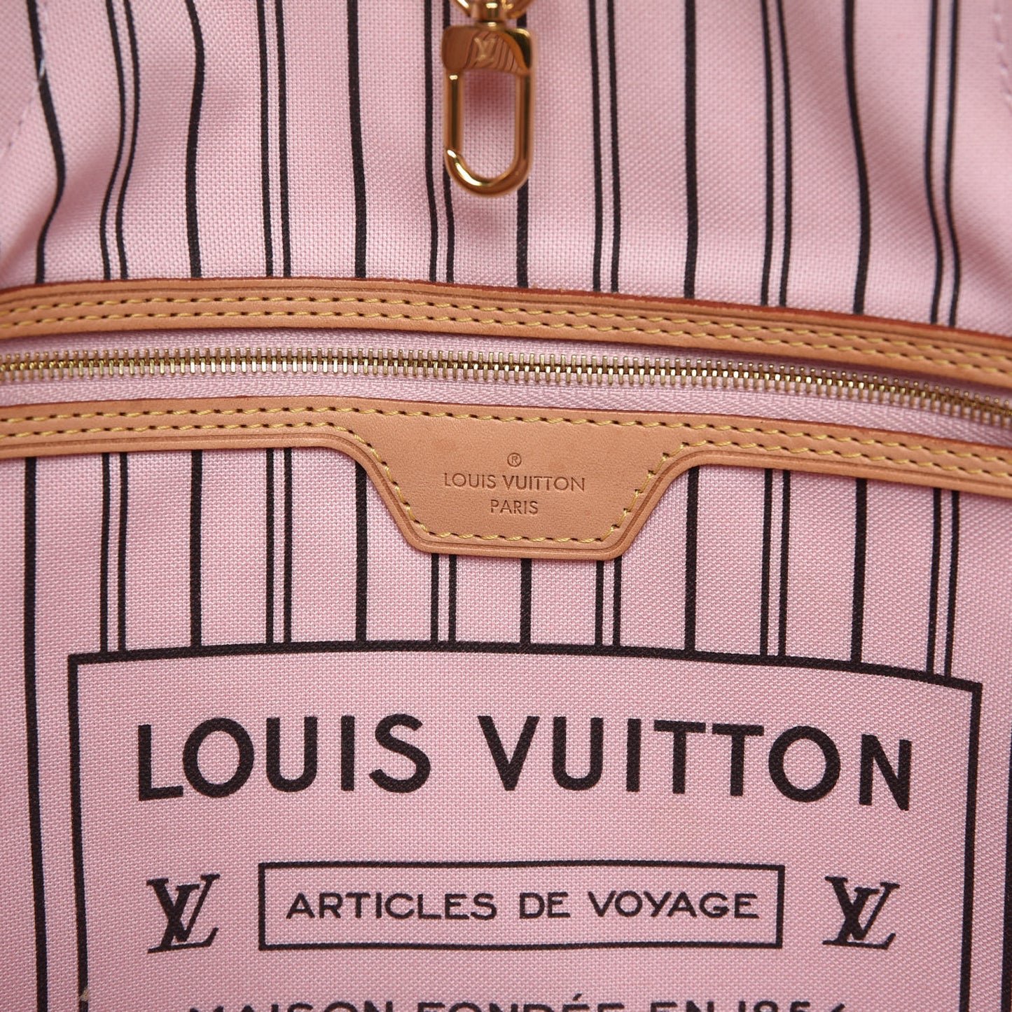 Monogram Neo Neverfull MM Rose Ballerine