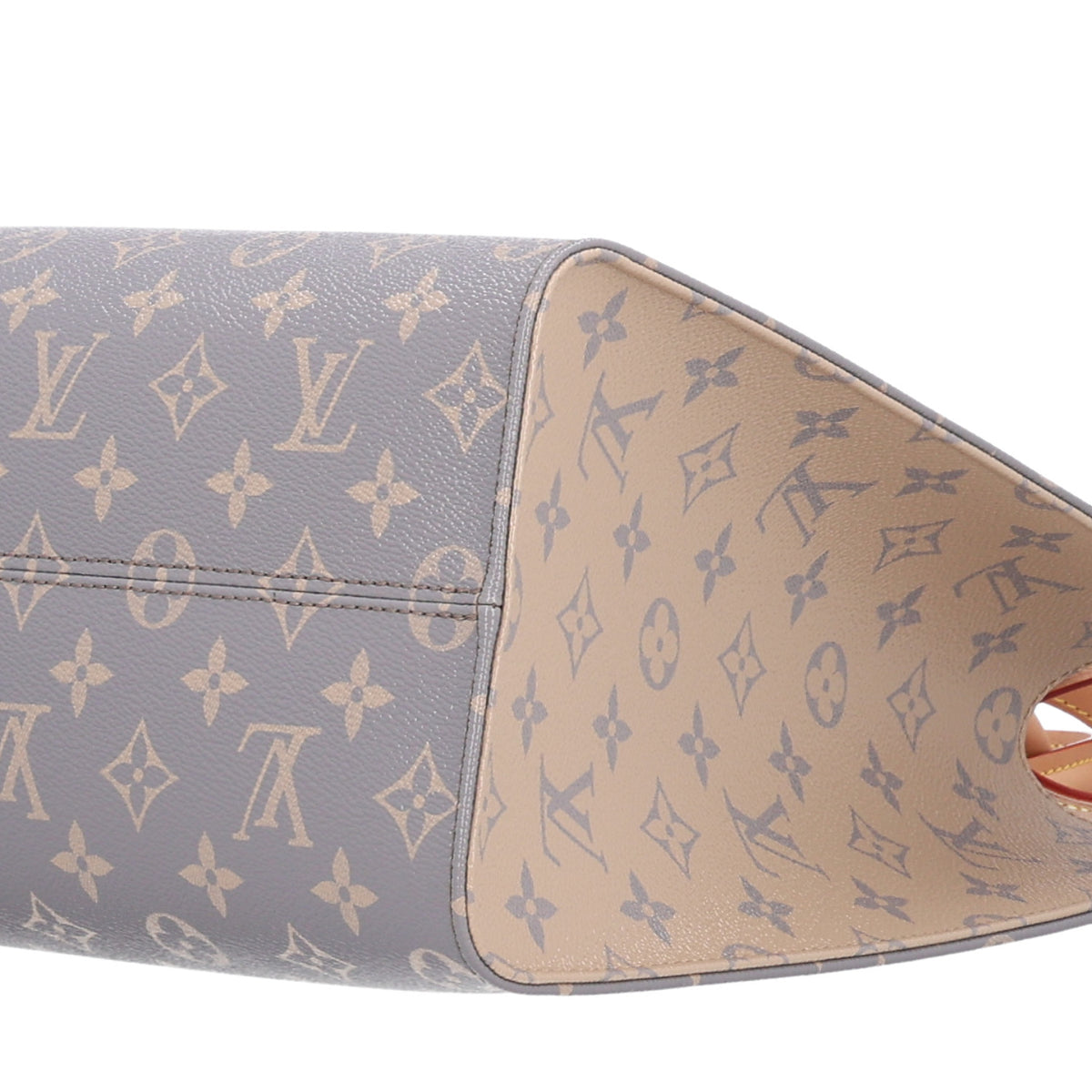 Louis Vuitton Monogram Onthego MM Trianon Gray 8 of 8