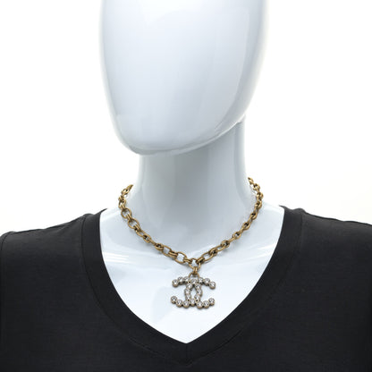 Chanel Crystal CC City Of Lights Necklace Gold 2 of 7