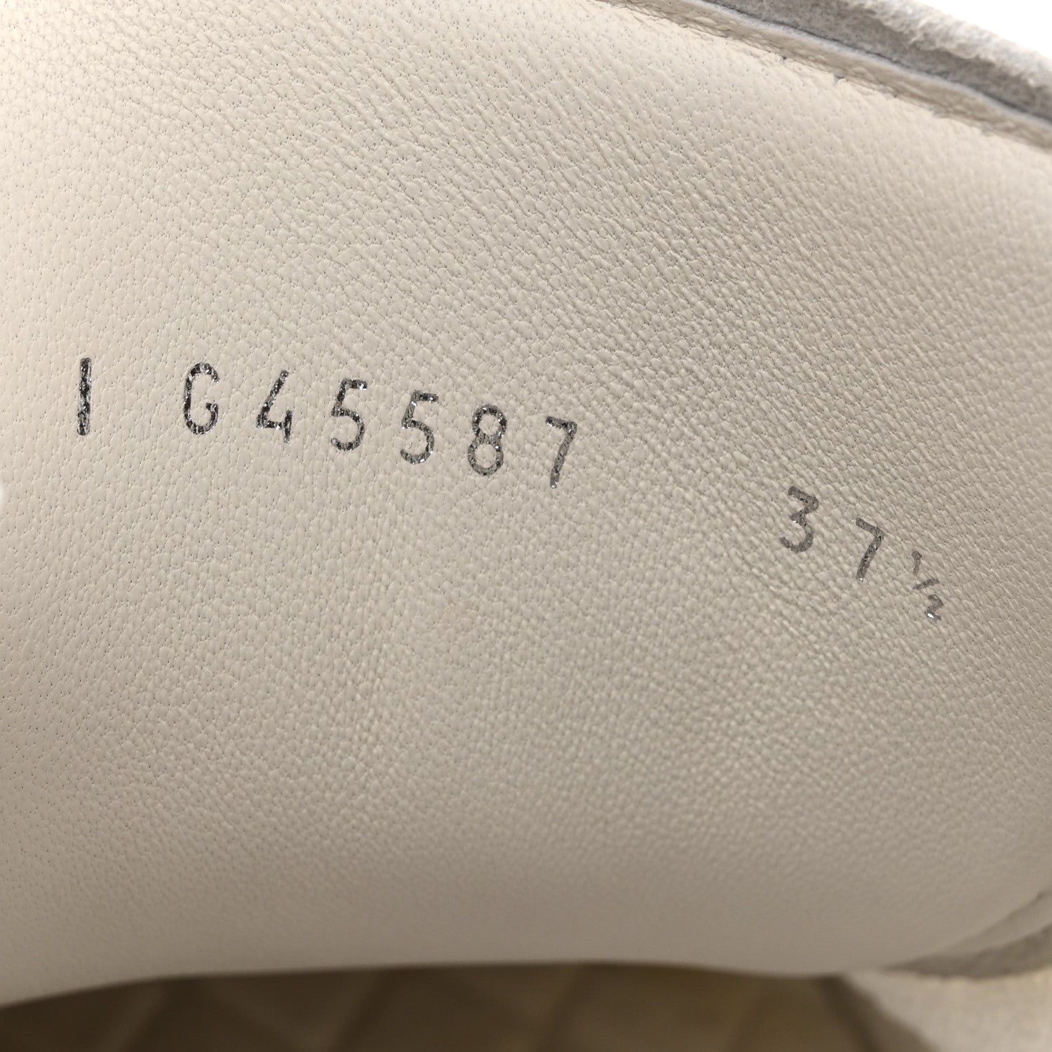 Chanel Nylon Suede Kidskin Calfskin Logo Sneakers 37.5 White Black 9 of 10