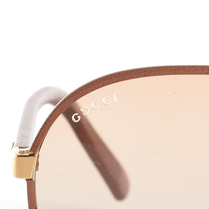 Gucci Aviator Sunglasses 2887/S Brown 5 of 5